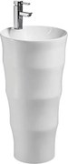 Lavoar freestanding Fluminia Novicia-B alb 42 cm