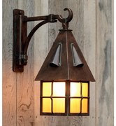 Aplica iluminat exterior din fier forjat design rustic WL 3610