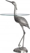 Masuta design unicat Reiher 90cm argintiu