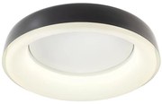 Redo 01-3724 - Plafonieră LED DIP, 40W/230V, neagră