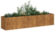 vidaXL Jardinieră Rusty 200x40x40 cm Oțel pentru intemperii
