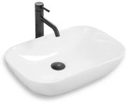 Lavoar Claudia Alb ceramica sanitara - 51cm