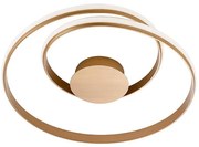 Redo 01-1792 - Plafonieră LED dimabilă TORSION LED/30W/230V bronz