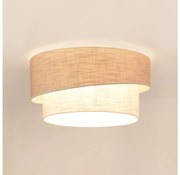 Plafonieră Brilagi DOVER SHINE 1xE27/15W/230V d. 50 cm gri/crem