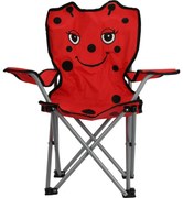 Scaun pliabil pentru copii Ladybug, 57x32x60 cm