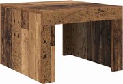 vidaXL Masă de cafea Lemn vechi 50 x 50 x 35 cm Lemn compozit