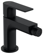 Baterie bideu Hansgrohe Rebris E, cu ventil Pop-Up, marimea M negru mat - 72211670