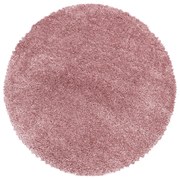 Covor roz rotund ø 160 cm Fluffy – Ayyildiz Carpets