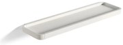 Raft de perete pentru baie Zone Rim, 44 x 11 cm, alb