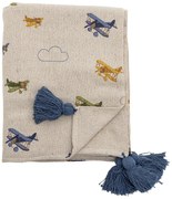 Pătură pentru copii crem 130x160 cm Plane – Bloomingville Mini