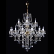 Candelabru 18 brate Cristal Bohemia Exclusive BIBIANA XVIII.