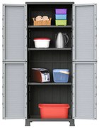 vidaXL Dulap, 68x39x171,5 cm, plastic