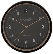 Ceas de perete pentru bucatarie SVEN, negru, Ø 29 cm