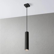 Pendul pe cablu CRISPINA 1xGU10/10W/230V negru - Brilagi
