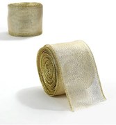 Fundita de Craciun GOLDIE 6,3 cm x 2 m, aurie