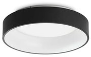 Plafoniera LED design modern Ziggy pl d45 neagra