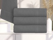 Prosop CLARYSSE ELEGANCE 70x140 cm gri, 100% bumbac
