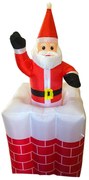 Figurine gonflabile de Craciun-Mos Craciun in horn
