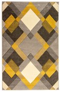 Covor galben/gri 200x290 cm Nimbus – Flair Rugs