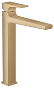 Baterie lavoar inalta Hansgrohe Metropol 260 bronz periat