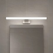Lumină LED pentru oglindă de baie MIRORE, 8 W, 230 V, 40 cm, IP44, crom lucios
