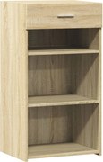 vidaXL Dulap, stejar sonoma, 50x42,5x93 cm, lemn prelucrat