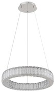 Lustră LED dimabilă pe cablu Globo 67162-50 MUCKY LED/50W/230V d. 50 cm + telecomandă