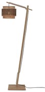 Lampa de podea eco din bambus Bhutan S 25x20, negru/ natur