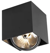 Spot de design negru pătrat - Box