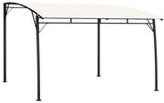 vidaXL Copertină pavilion de grădină, crem, 3x3x2,55 m