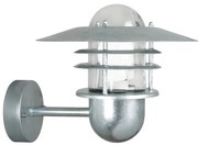 Nordlux - Aplică de perete pentru exterior AGGER, 1xE27/60W/230V, IP54, argintie