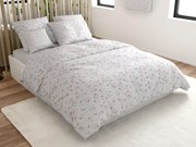 Lenjerie de microfibra FLORINE crem Dimensiune lenjerie de pat: 70 x 80 cm | 140 x 200 cm