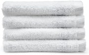 Prosoape albe 4 buc. din bumbac cu uscare rapidă 30x30 cm Quick Dry – Catherine Lansfield
