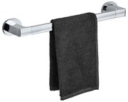 Suport pentru prosoape argintiu lucios autoadeziv din oțel inoxidabil Maribor – Wenko