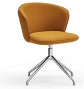 Set de scaune de sufragerie galben muștar 2 buc. tapițat Add – Teulat