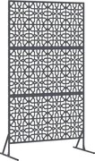 vidaXL Ecran de intimitate Antracit 100 x 50 x 180 cm Oțel