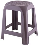 Scaun din plastic DESIGN mocca, 41 x 35 x 46 cm