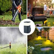 Brilagi - Aplică de exterior PILLAR cu priză Schuko, 1xG9/11W/230V, IP44, antracit