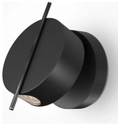 Aplica LED ambientala reglabila design modern minimalist Nuance negru