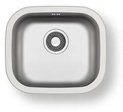 Pyramis 100080101 - Chiuvetă de bucătărie KIBA SQUARE 46,5x40,5 cm