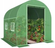 Solar de grădină verde 2 m x 2 m