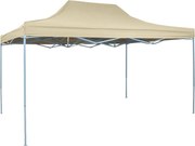 vidaXL 42511 Foldable Tent Pop-Up 3x4,5 m Cream White