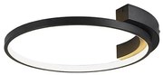 Plafoniera LED design modern Lamb negru