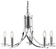 Lustra moderna design cromat Ascona 5L 4165-5CC SRT