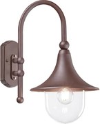 Ideal Lux - Aplica de exterior CIMA 1xE27/52W/230V IP43 maro