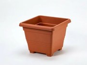 Plastia Ghiveci de flori Begonia 60 x 60, maro