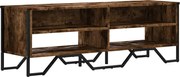 vidaXL Dulap TV, stejar fumuriu, 122x34x41 cm, lemn prelucrat