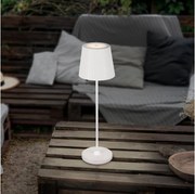 Eglo 75793 - Lampă de masă LED pentru exterior CABOZO, dimabilă, 3,8W/5V, 2000 mAh, IP44, alb