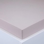 decoDoma Cearşaf cu elastic jersey EXCLUSIVE culoarea cafelei 90 x 200 cm
