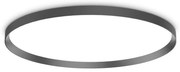 Plafoniera LED XXL moderna Fly pl d90 4000k negru